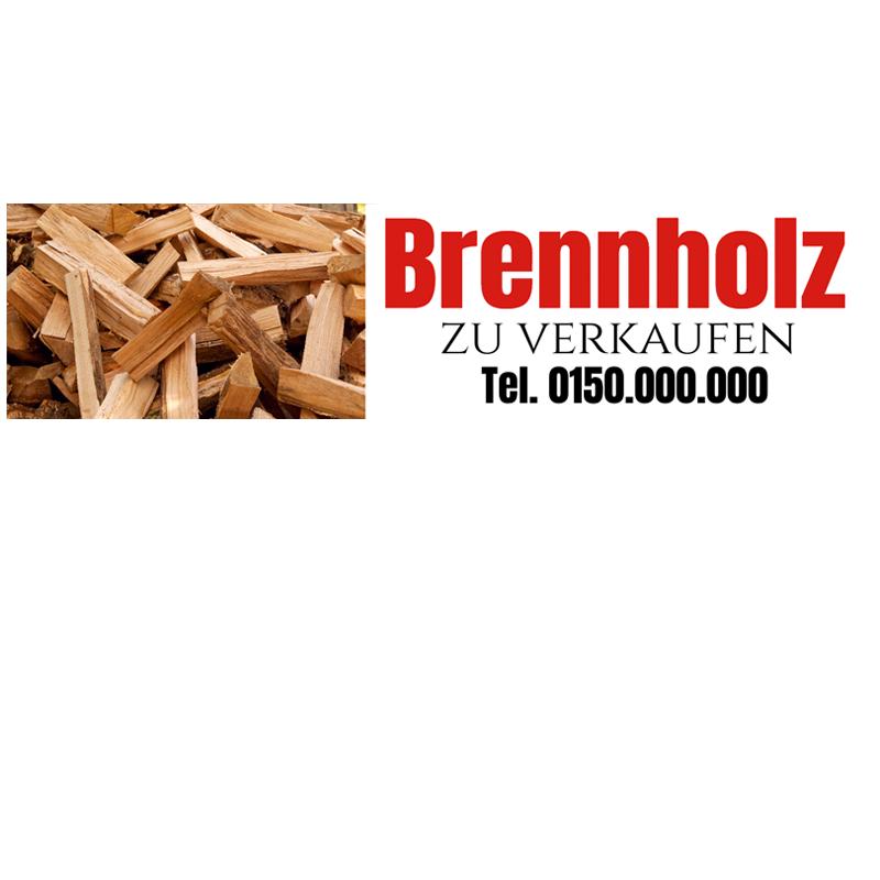 Kaminholz-Banner - Werbung auf Banner Plane — Foto Nr. 2